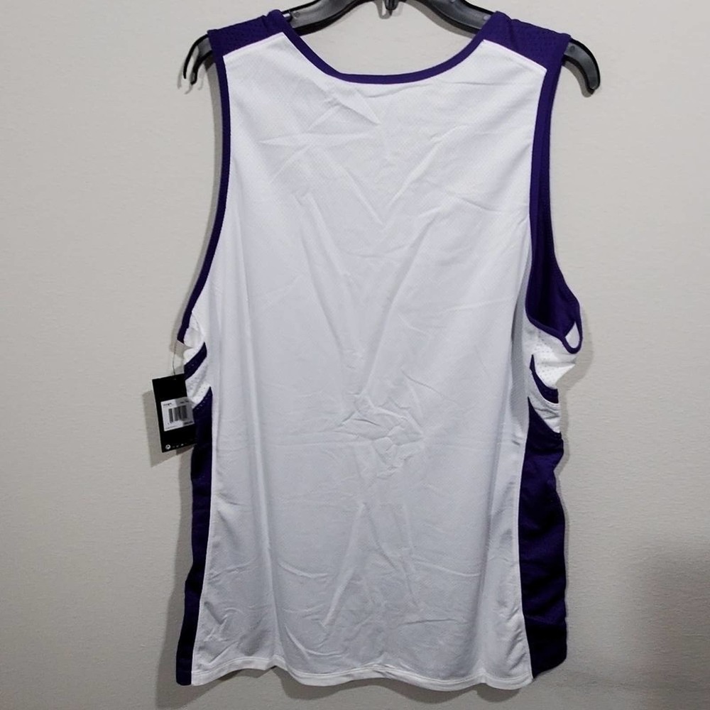 New white purple basketball jersey plus‎ XXL-TALL - Picture 12 of 15